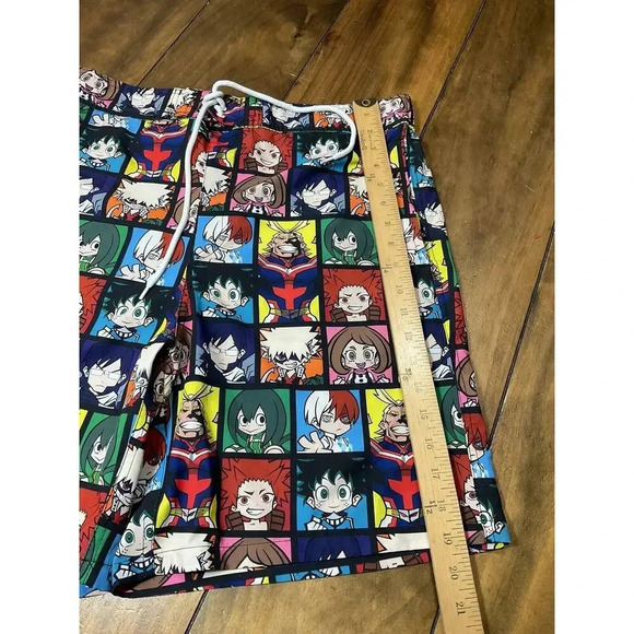 Funimation Shorts Mens Size XL My Hero Academia Swim Trunks Board Shorts - Picture 4 of 7